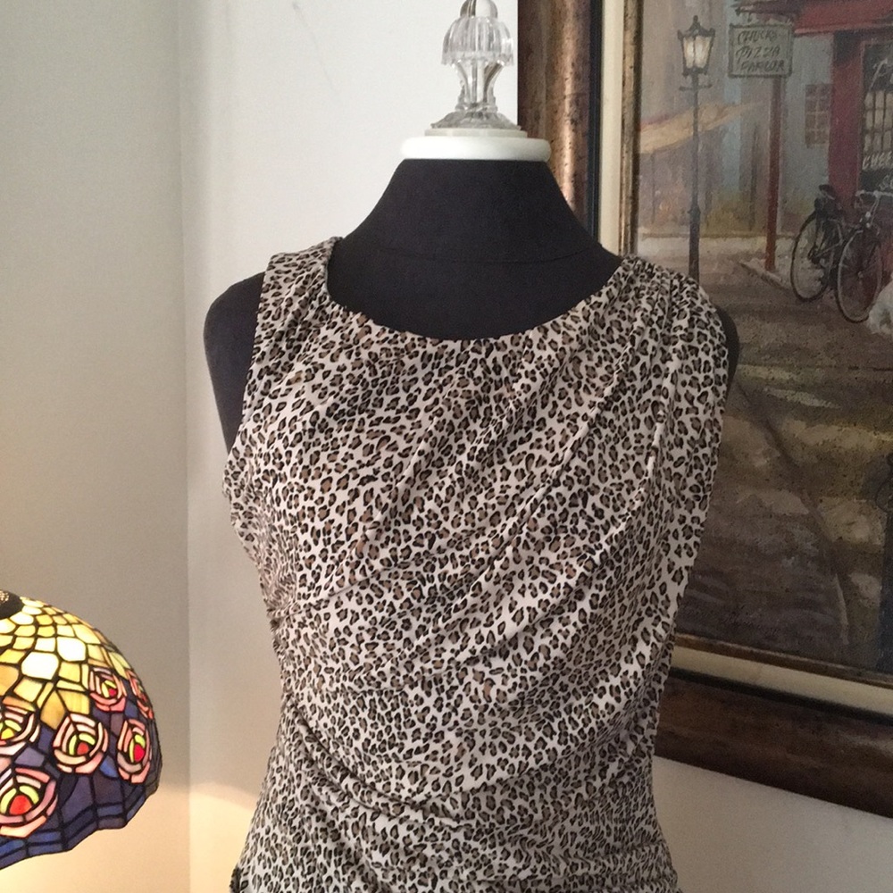 👗Betsy Johnson🎉 Flirty & Sexy Animal Print Dress - Picture 3 of 8